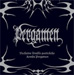 Logo - PERGAMEN - Nechutné divadlo poetického komba Pergamen